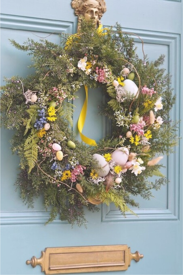 Easter Door Decor Ideas: 26 Best Wreaths For Spring