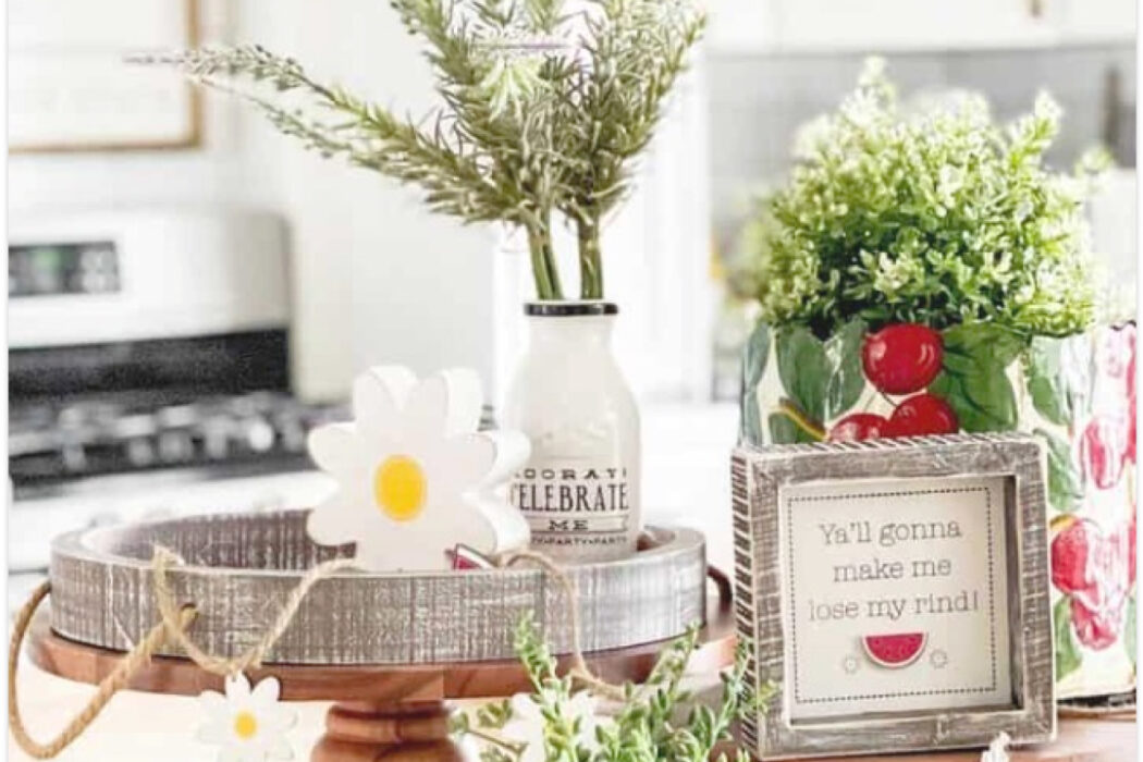 31 Fabulous Summer Kitchen Counter Ideas That Are Refreshing & Cute