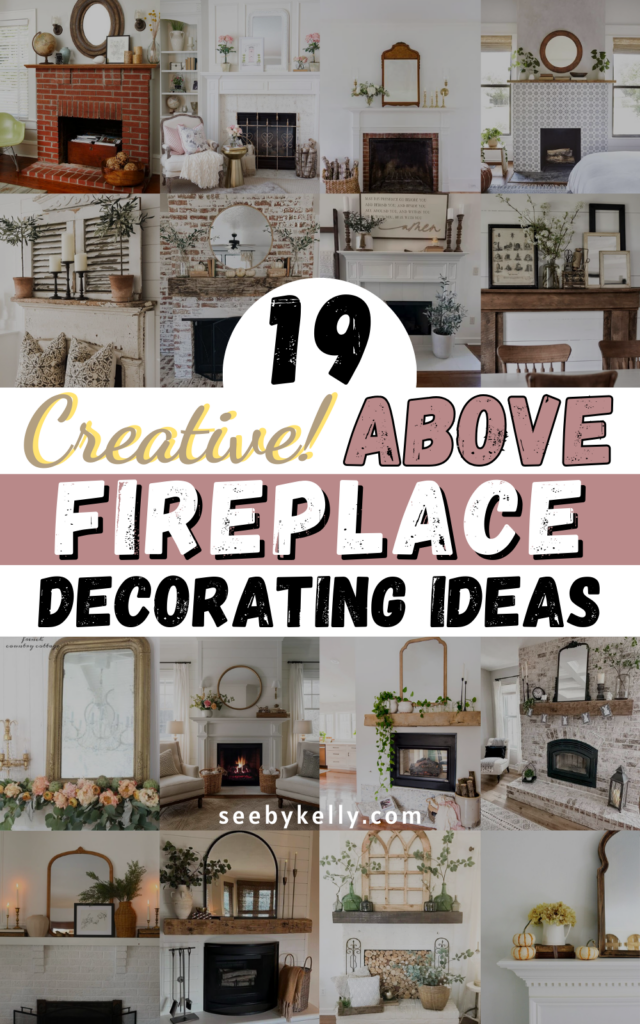 Above Fireplace Decor Ideas